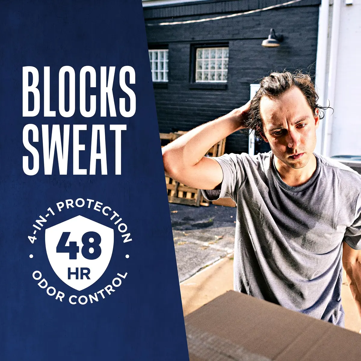 Right Guard Sport Powder Dry Scent Antiperspirant & Deodorant Spray 6oz | 48-Hour Odor & Sweat Block, Gentle on Skin - view 2