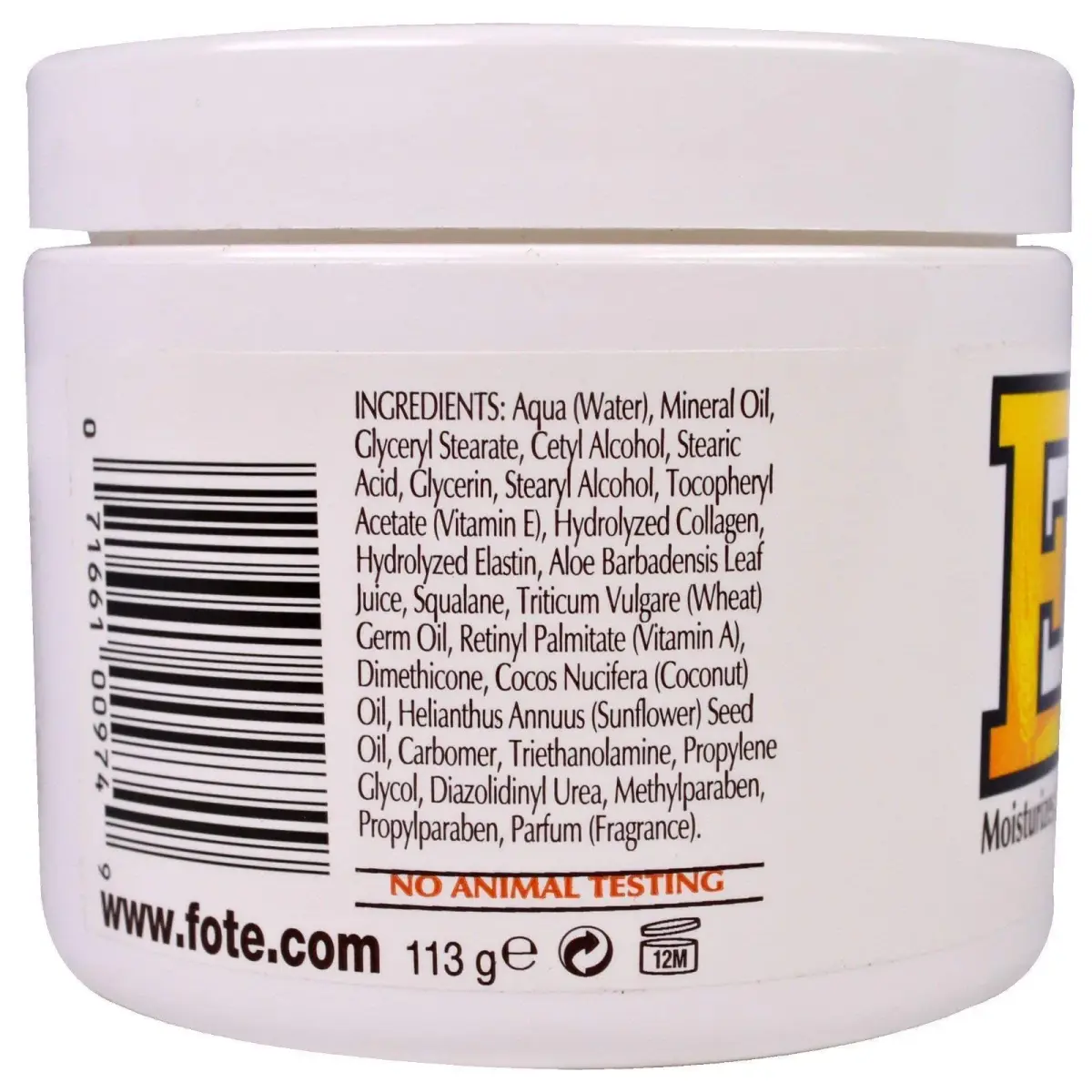 Fruit of the Earth Vitamin E Skin Care Cream 118ml (4 Fl Oz) | Aloe Vera Infused Moisturizer - view 5