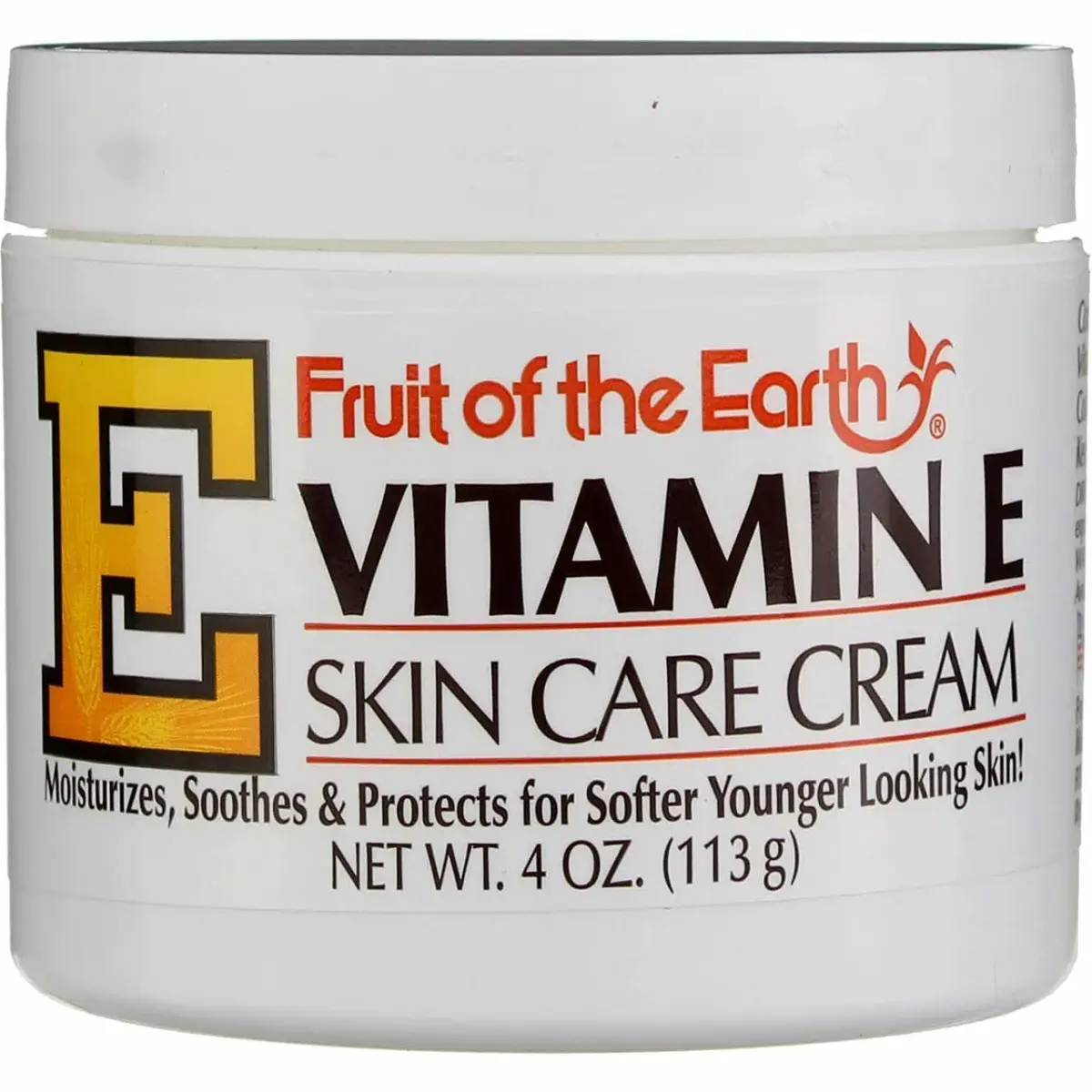 Fruit of the Earth Vitamin E Skin Care Cream 118ml (4 Fl Oz) | Aloe Vera Infused Moisturizer - view 6