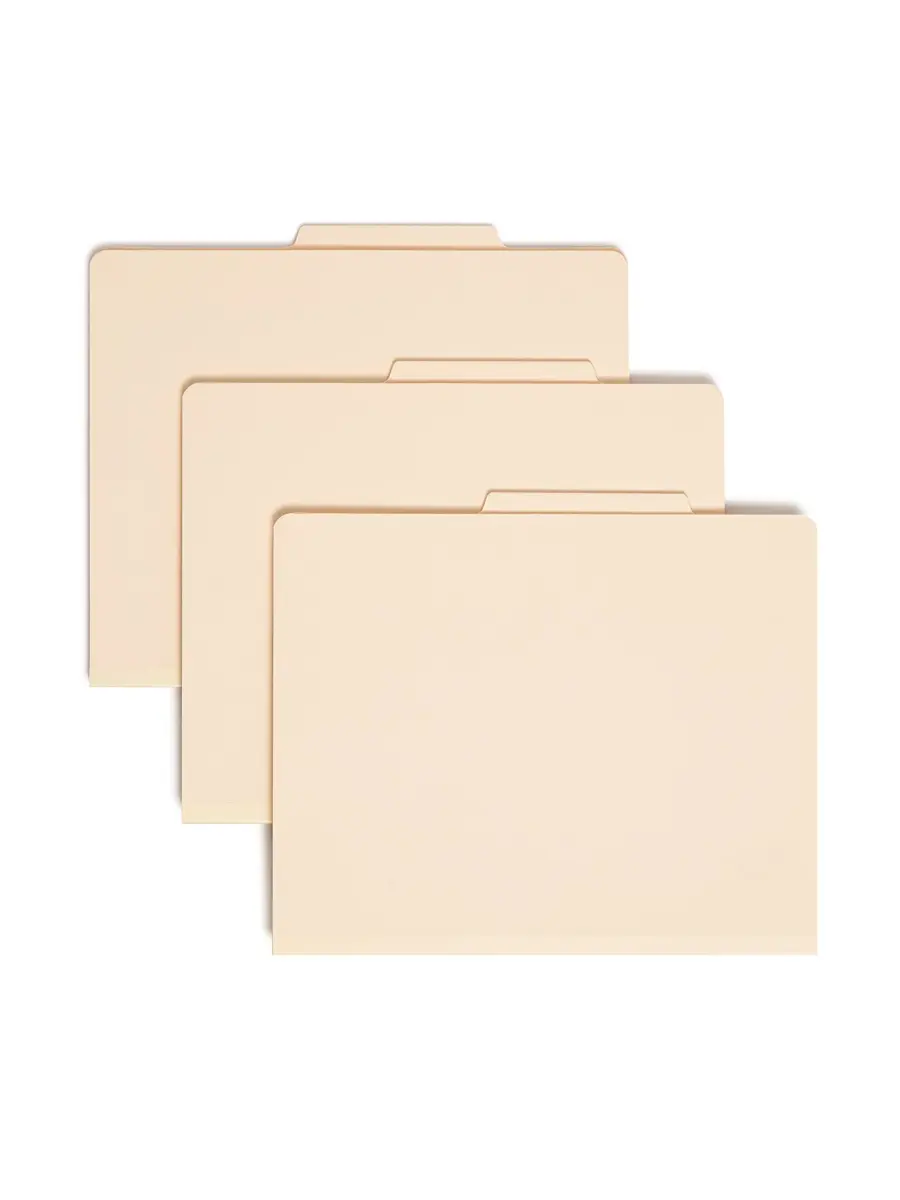 Smead Classification File Folders 2" Expansion 10-Pack Letter Size | Organize Documents with 6 Filing Surfaces - view 3