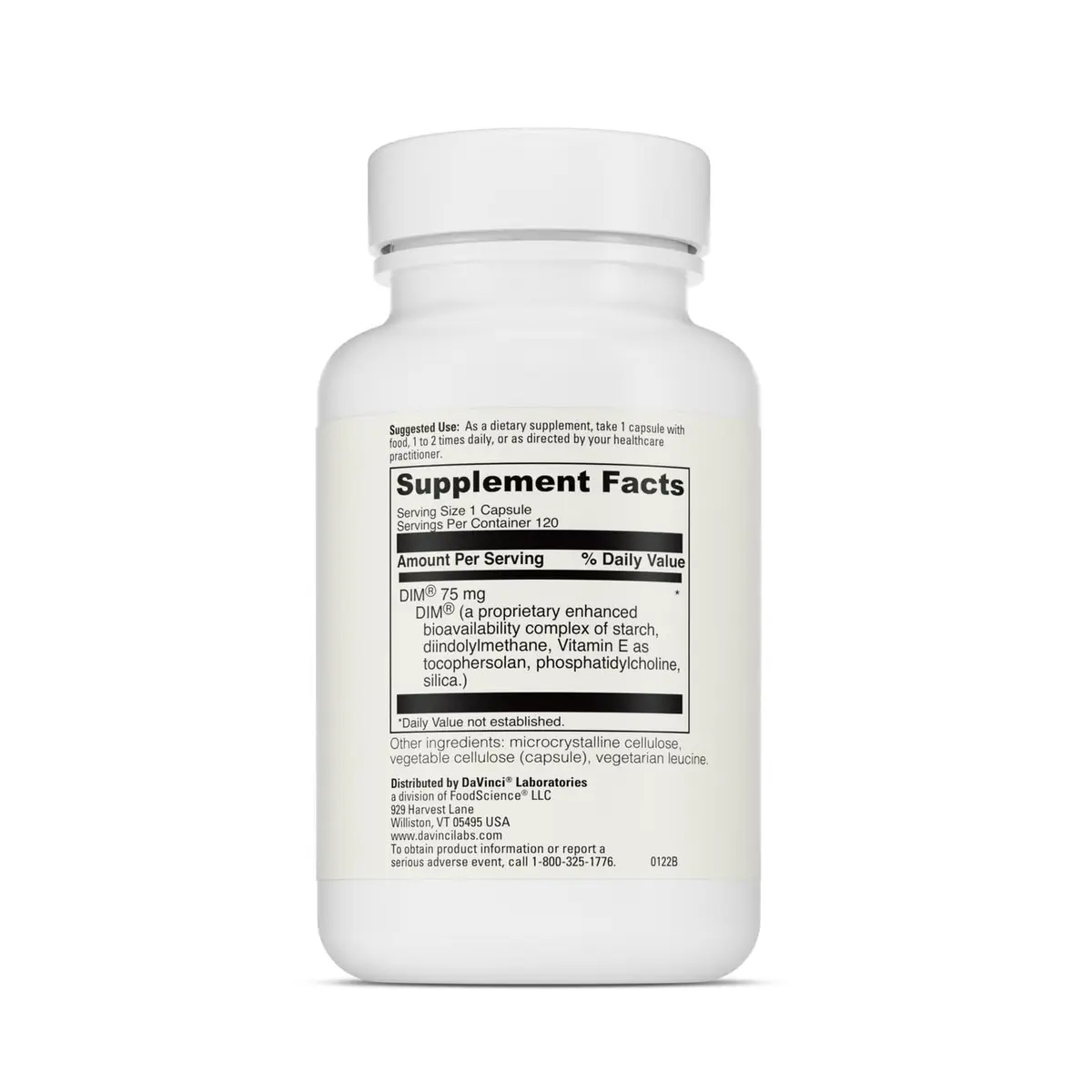 DAVINCI DimPro 120 Capsules | Hormonal & Metabolism Support in India - view 2