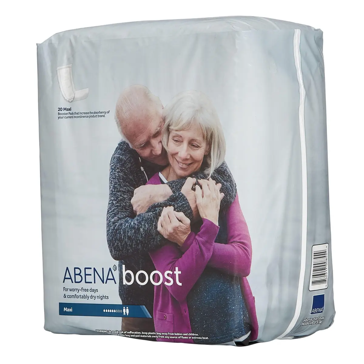 Abena Boost Fluff Incontinence Pads Extra Large | Flow-Through Design & Cost Saving (70-120 chars) - main product image