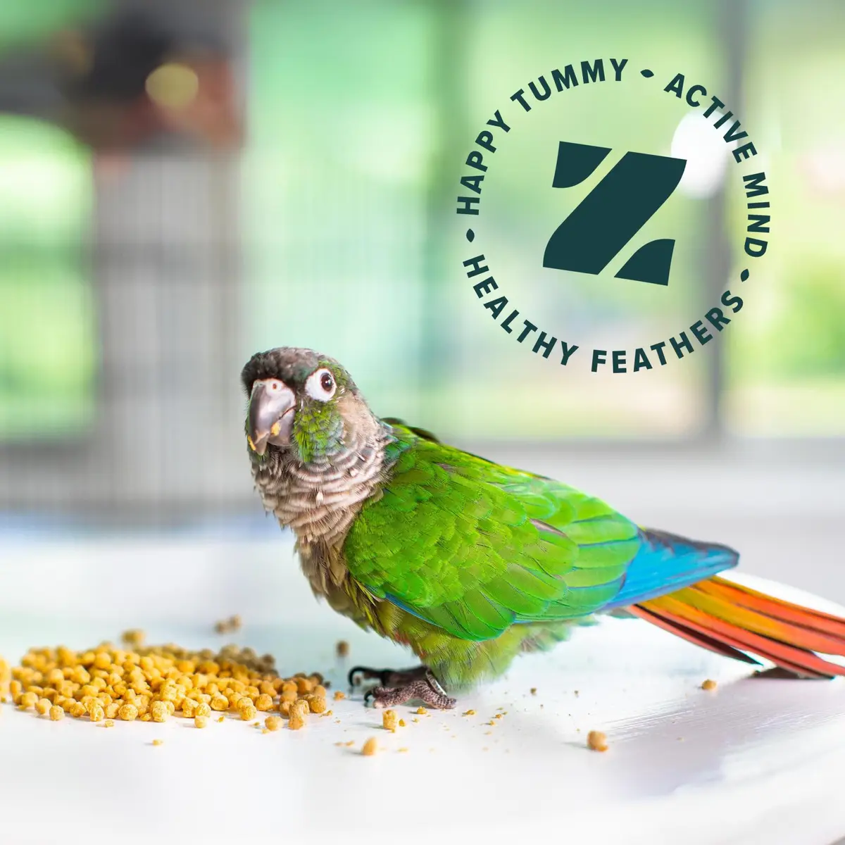 ZuPreem True Harvest Parakeet & Budgie Food, 2.25 lb | Natural Bird Pellets for Small Birds - view 6