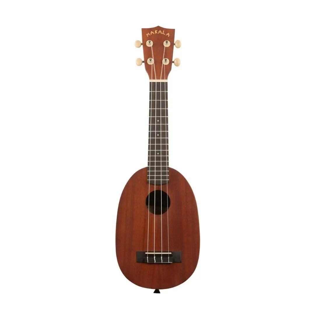 Kala Makala Pineapple-Style Soprano Ukulele | Entry-Level, Vintage Look & Sound - main product image