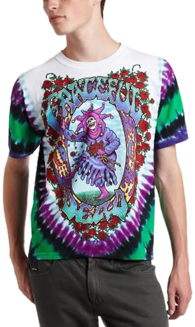 Liquid Blue Grateful Dead Seasons of the Dead Tie Dye T-shirt, Multi, X-Large US | Psychedelic Music Band Tee - main product image