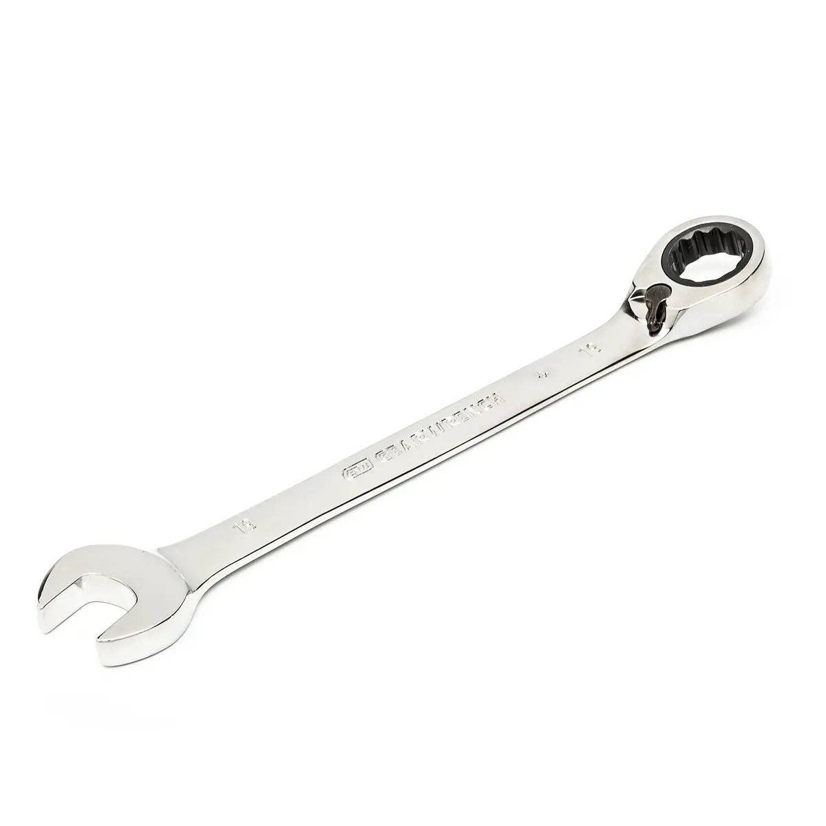 GEARWRENCH 8 Pc 72T Reversible Ratcheting Combination mm Wrench Set | Alloy Steel, 8mm-19mm, Polished - view 4
