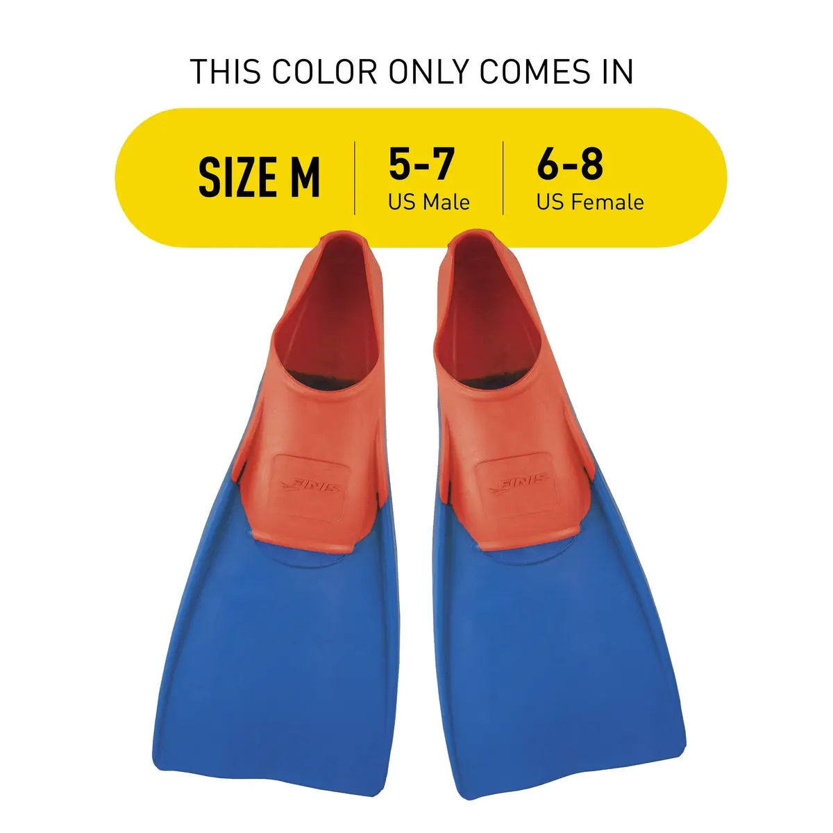FINIS Long Floating Swim Fins M (2.27 kg / 5 lb) | Improves Kick Technique & Body Position - view 2