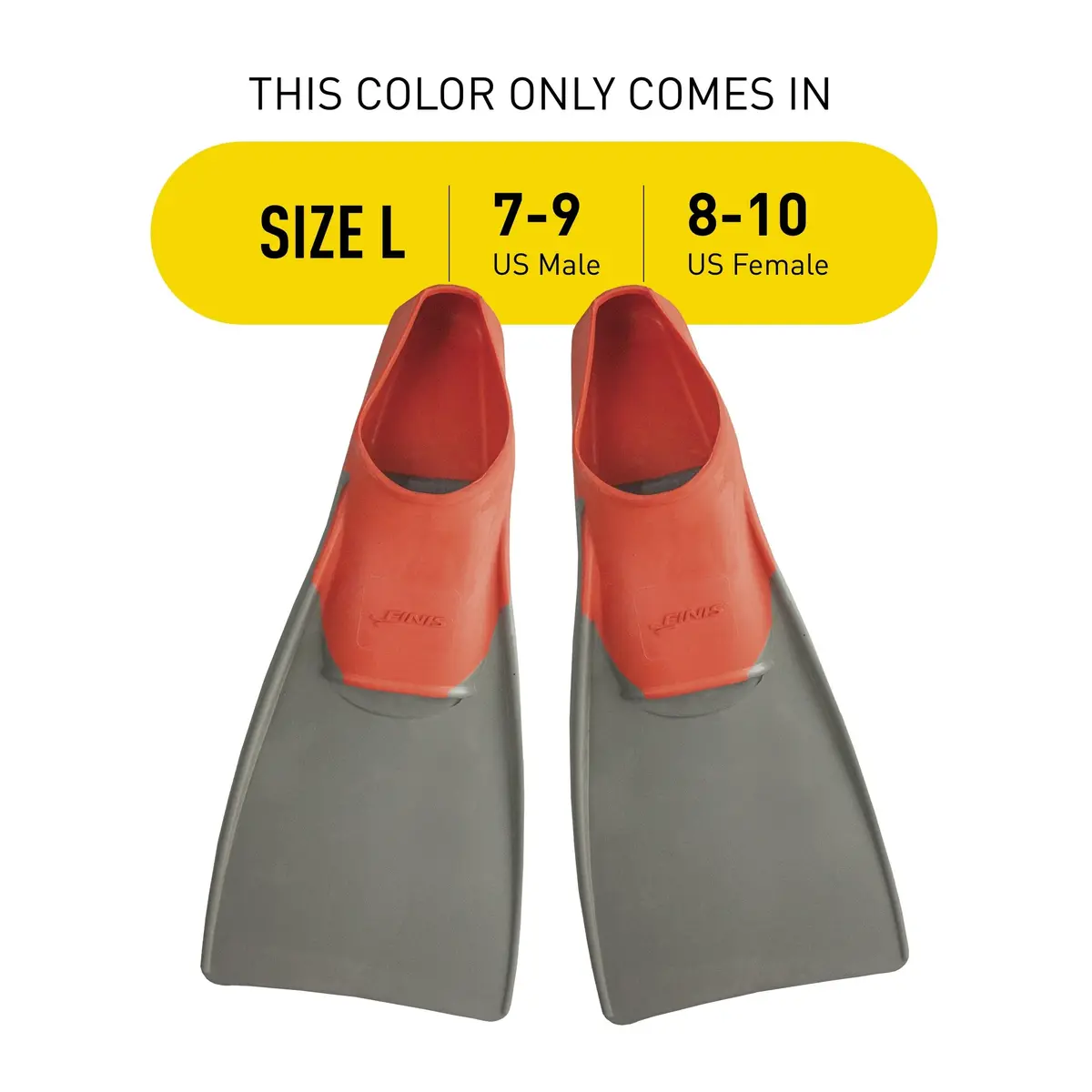 FINIS Long Floating Swim Fins L (42cm/20.98in) | Buoyant Training Aids for Kick Technique - view 2