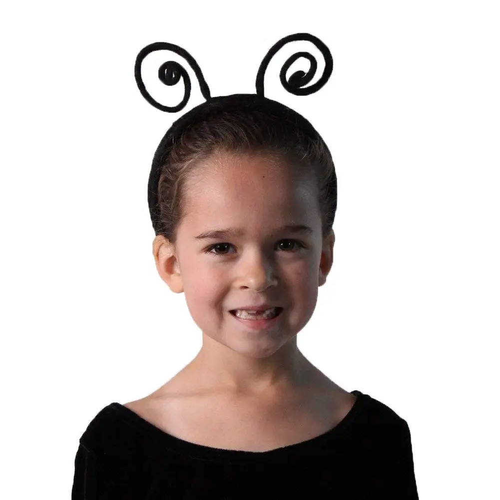 Making Believe Kids Black Ladybug/Bee Headband Antennae | Costume Headwear for Kids & Toddlers - main product image