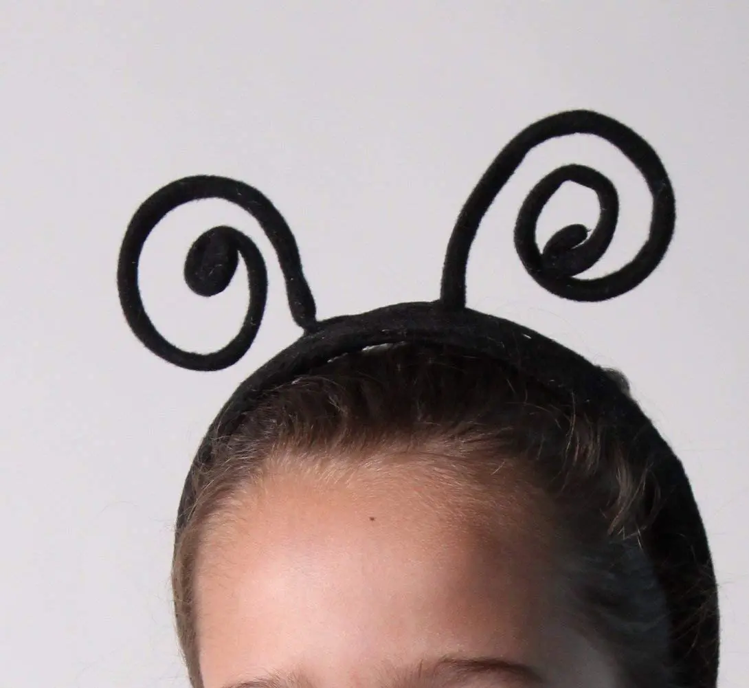 Making Believe Kids Black Ladybug/Bee Headband Antennae | Costume Headwear for Kids & Toddlers - view 3
