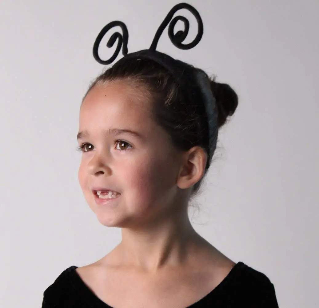 Making Believe Kids Black Ladybug/Bee Headband Antennae | Costume Headwear for Kids & Toddlers - view 4