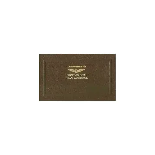 Jeppesen Professional Pilot Logbook 256 Pages | FAA Compliant Aviation Data - main product image