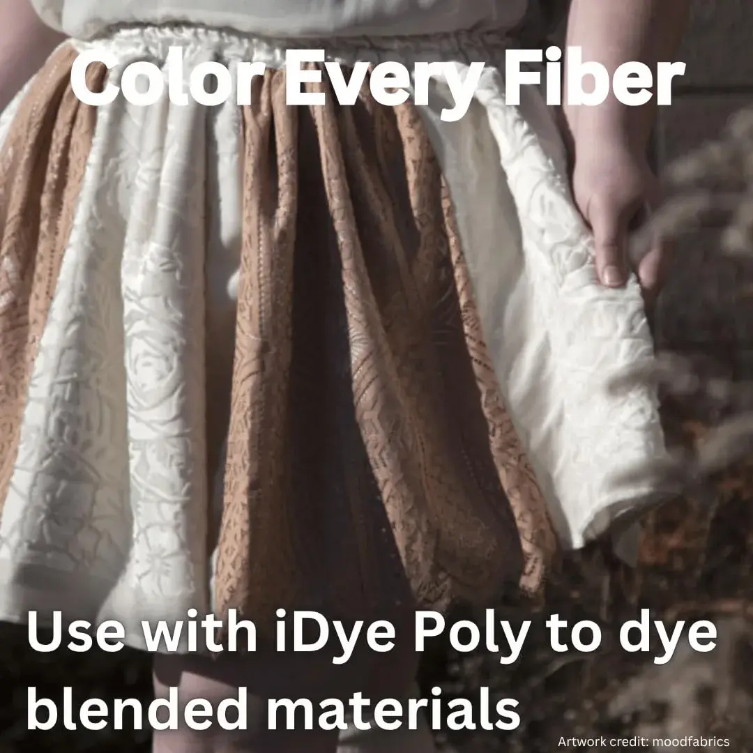 Jacquard iDye Natural Fabric Dye Scarlet 14g (0.49 oz) | Permanent Color for Cotton, Linen, Silk, Rayon - view 6