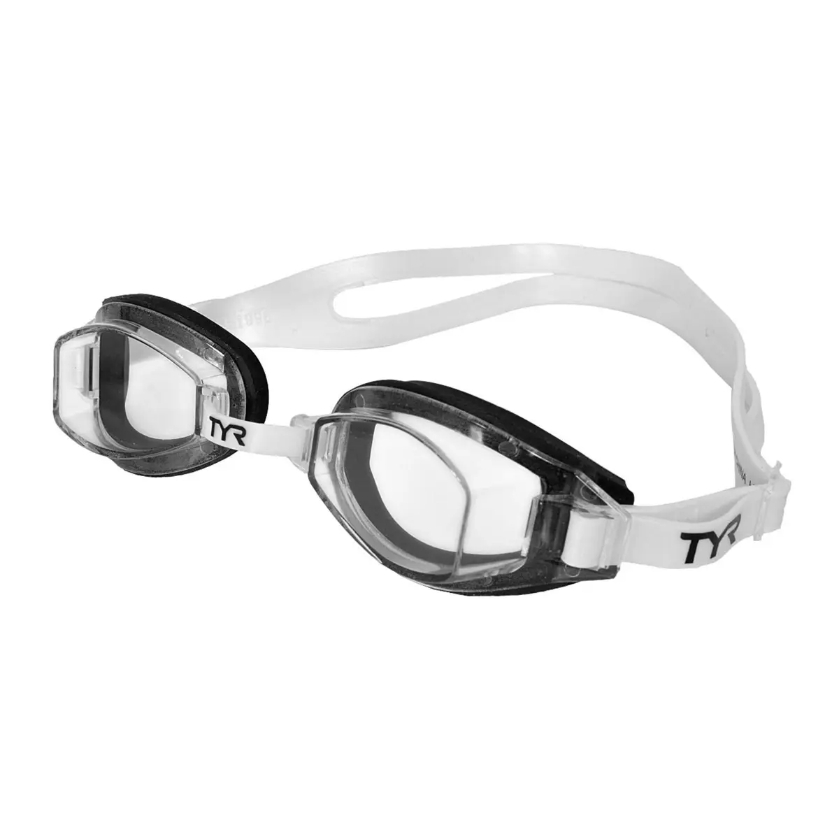 TYR Team Sprint Performance Goggle (Clear) | Universal Fit for All Swimmers - main product image