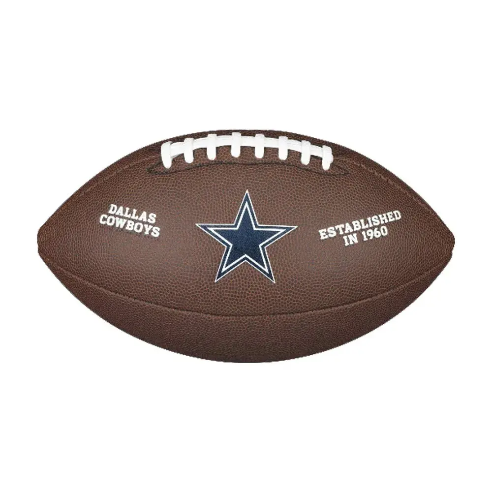 Wilson NFL Official Dallas Cowboys Composite Leather Football | 1 lb (0.45 kg) - main product image