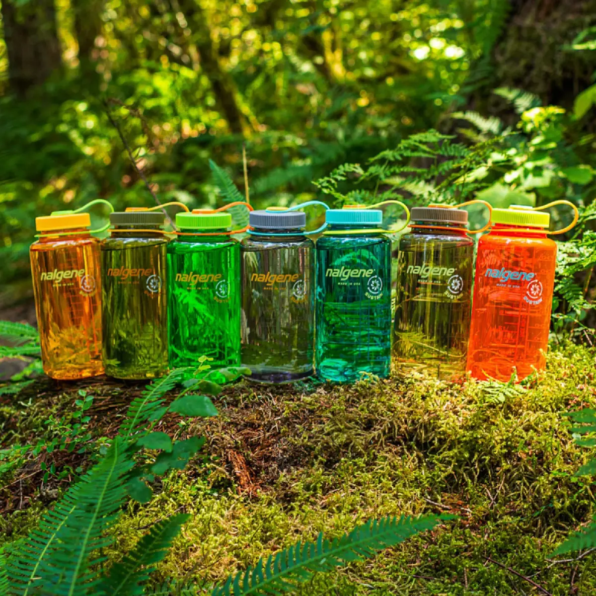 Nalgene Wide Mouth Water Bottle, Blue, 1 L (32 oz) | Durable & Leak-Proof for Everyday Adventures - view 2