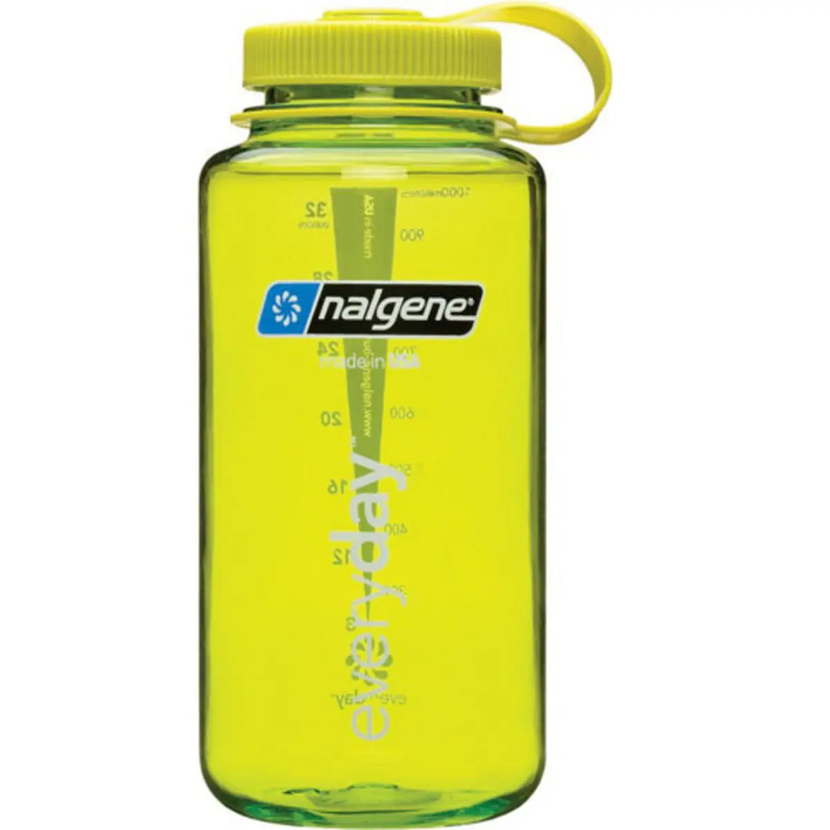 Nalgene Tritan Wide Mouth BPA-Free Water Bottle, Green, 32 oz | Leak-Proof, Dishwasher Safe, Easy to Fill - main product image