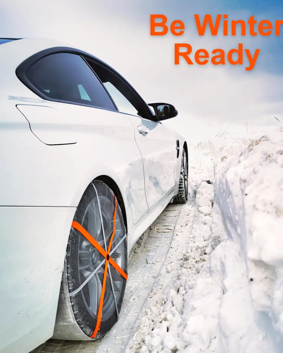 AutoSock HP645 Snow Socks for Passenger Vehicles | Winter Tire Traction Device, Pack of 2 - view 8