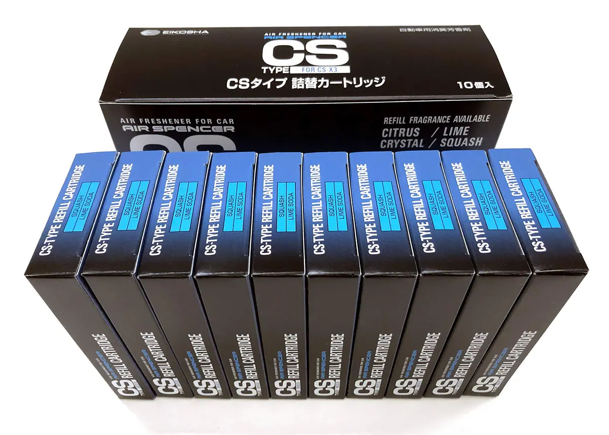 Air Spencer C10 CS-X3 Squash Refill Pack of 10 | Long-Lasting Car Air Freshener - view 3