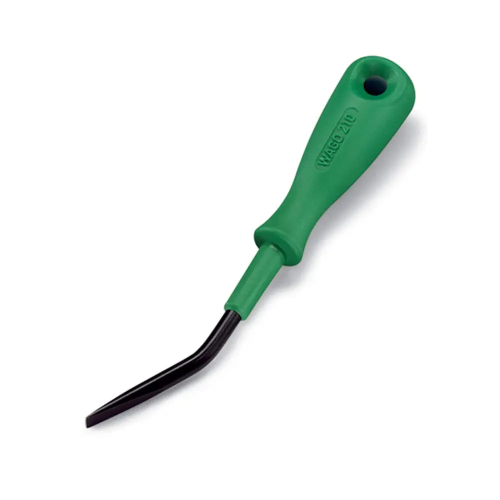WAGO Operating Tool,100 mm,Green/Black | Partially Insulated Hand Tool for Power & Home - main product image