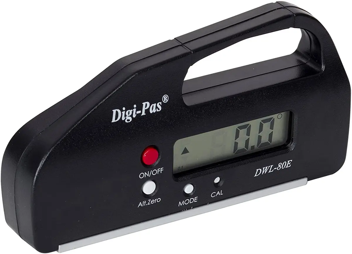 Digi-Pas DWL80E Pocket Size Digital Level | 0.1° Accuracy, Magnetic, 4 inch - view 5