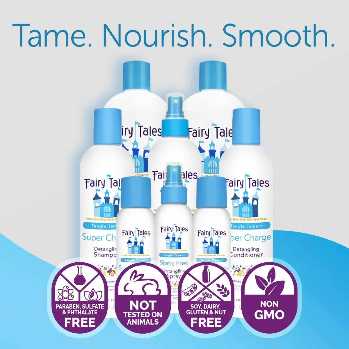 Fairy Tales Tangle Tamer Detangling Shampoo for Kids - Ultra Moisturizing & Anti Frizz - 12 Oz | Paraben & Sulfate Free - view 4