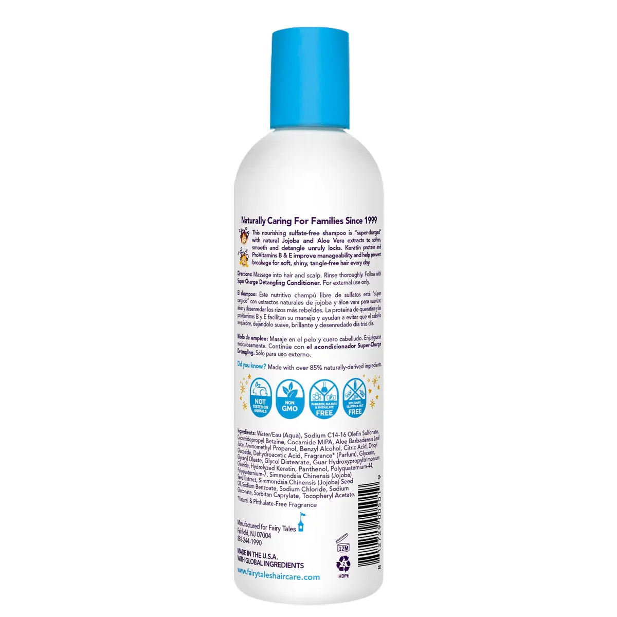 Fairy Tales Tangle Tamer Detangling Shampoo for Kids - Ultra Moisturizing & Anti Frizz - 12 Oz | Paraben & Sulfate Free - view 2