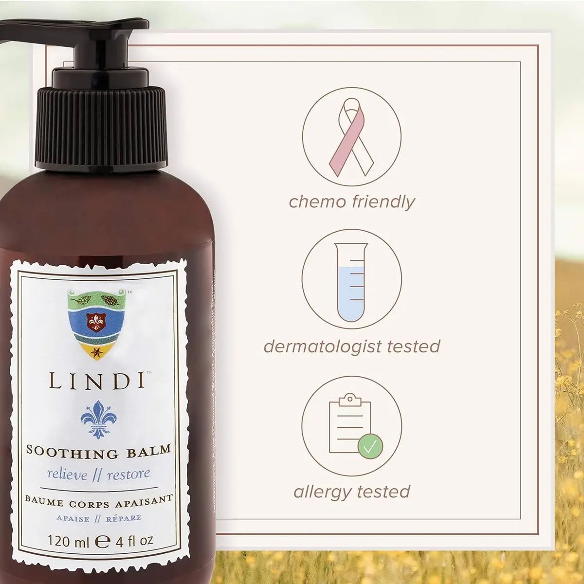 Lindi Skin Soothing Balm for Cracked Hands and Feet | Unscented, 4 Fl Oz | Promotes Hydration & Skin Repair - view 6