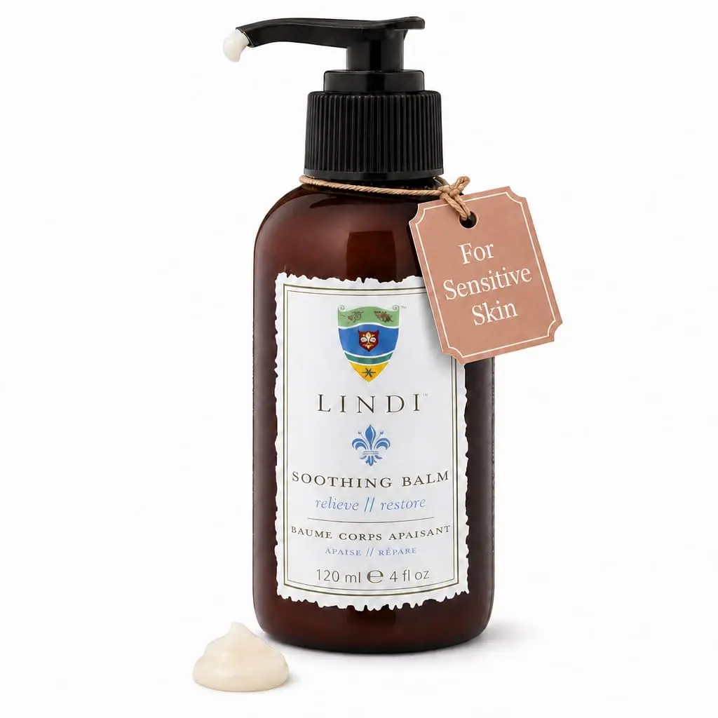Lindi Skin Soothing Balm for Cracked Hands and Feet | Unscented, 4 Fl Oz | Promotes Hydration & Skin Repair - main product image