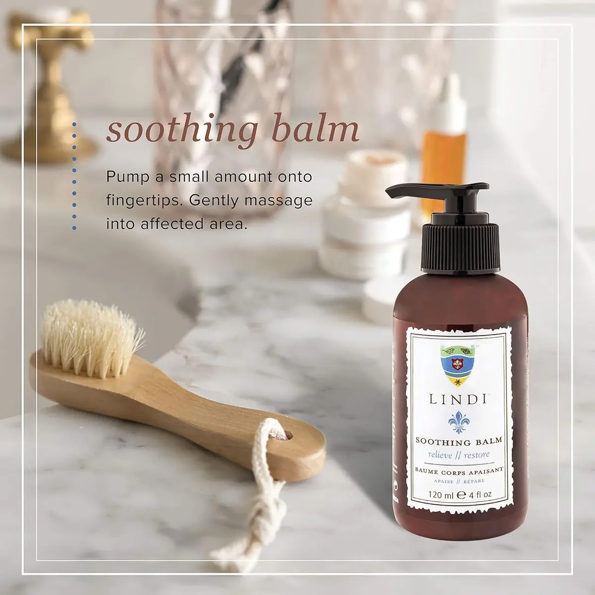 Lindi Skin Soothing Balm for Cracked Hands and Feet | Unscented, 4 Fl Oz | Promotes Hydration & Skin Repair - view 7
