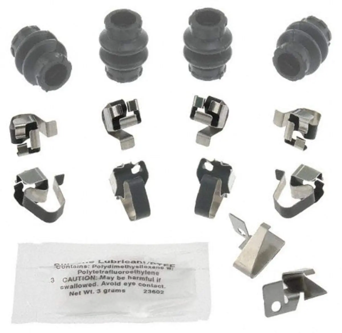 Raybestos H5784A Professional Grade Disc Brake Caliper Hardware Kit for Rear Axle | Includes Mounting Brackets & Hardware - main product image