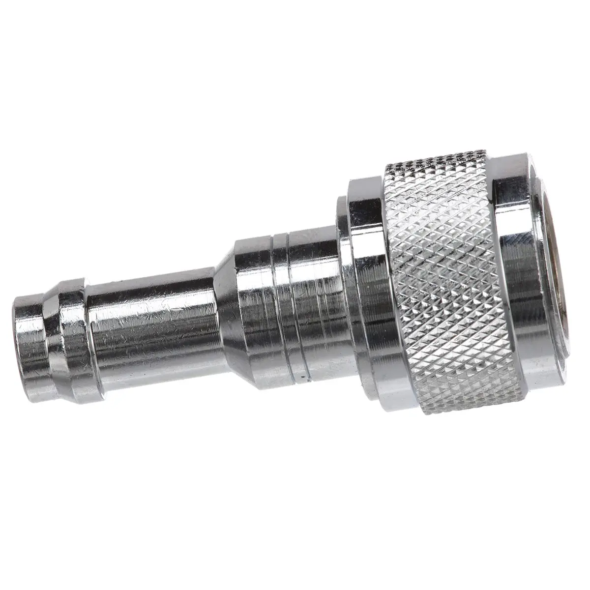 attwood Hose Pipe Fitting 75HP | Chrome Brass Fuel Line Connector for Chrysler Engines - view 3