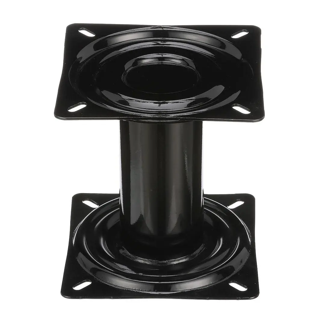 Attwood 7" Fixed Boat Seat Pedestal, Powder-Coated Steel | Marine Support & Durability - main product image