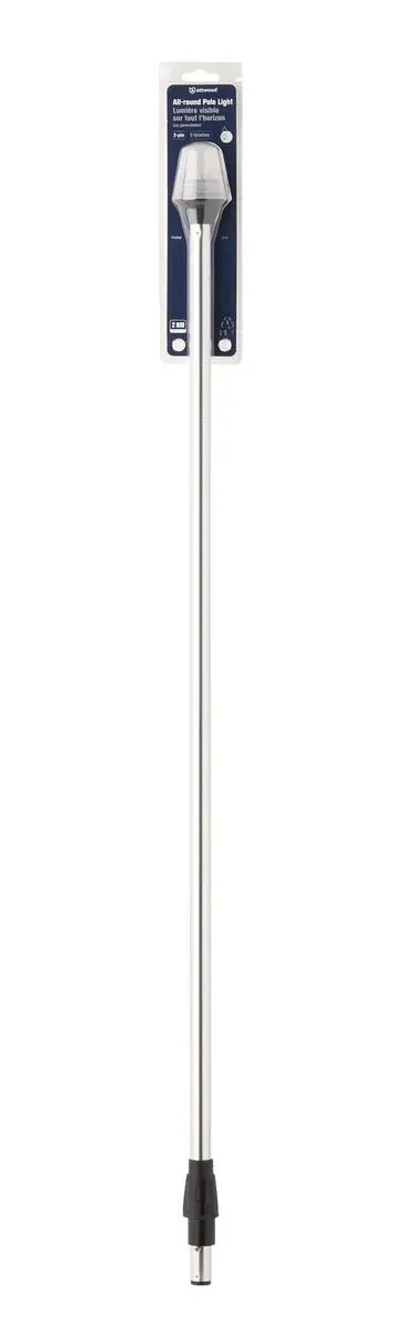 attwood 36" All-Round Incandescent Boat Globe Light | 2-Mile Visibility, 39.4 ft Boats, 12V, Polycarbonate - view 7
