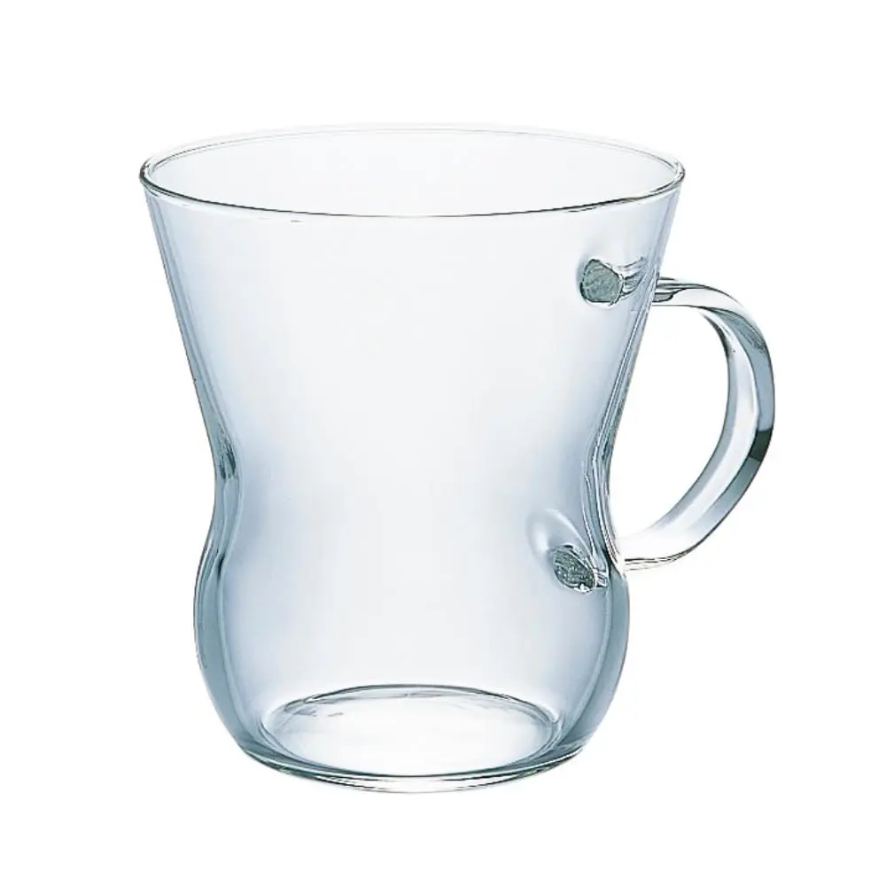 HARIO Suki Oolong Mug 300ml | Heat-Resistant Glass for Hot & Cold Beverages - main product image