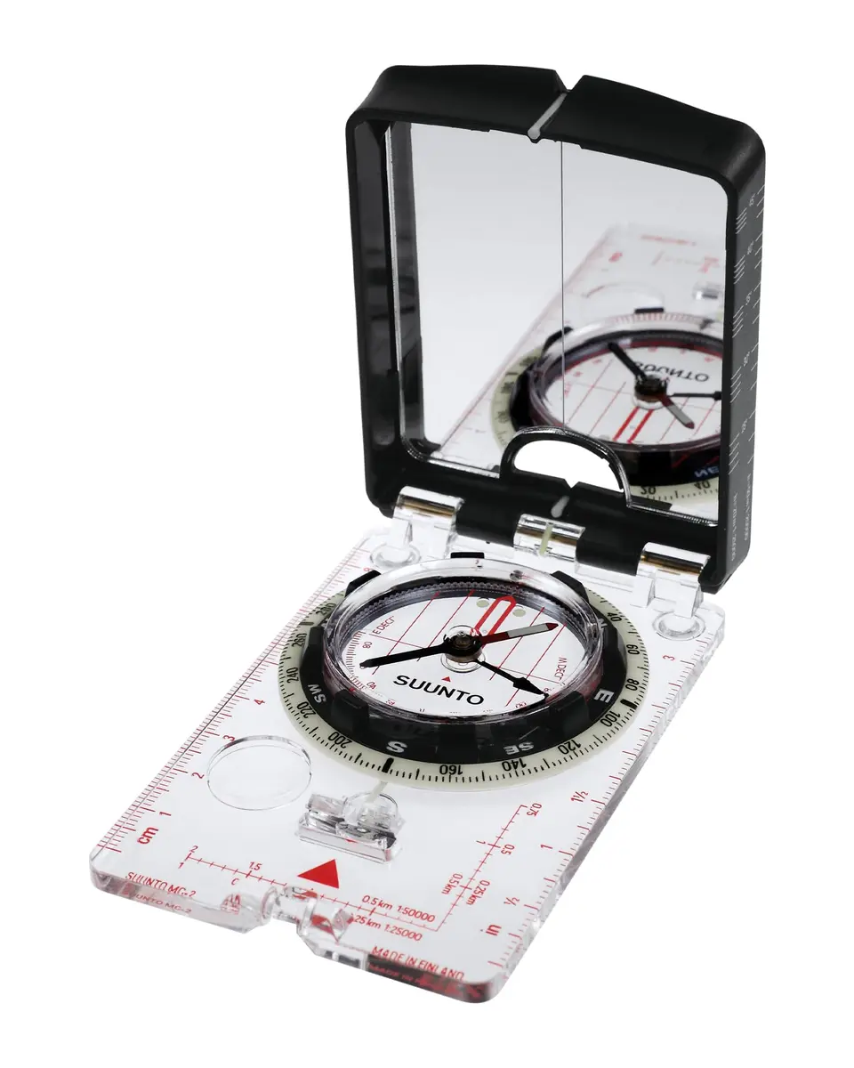 SUUNTO MC-2 Northern Hemisphere Mirror Compass | 9.1 inches (23.1 cm) Length - main product image
