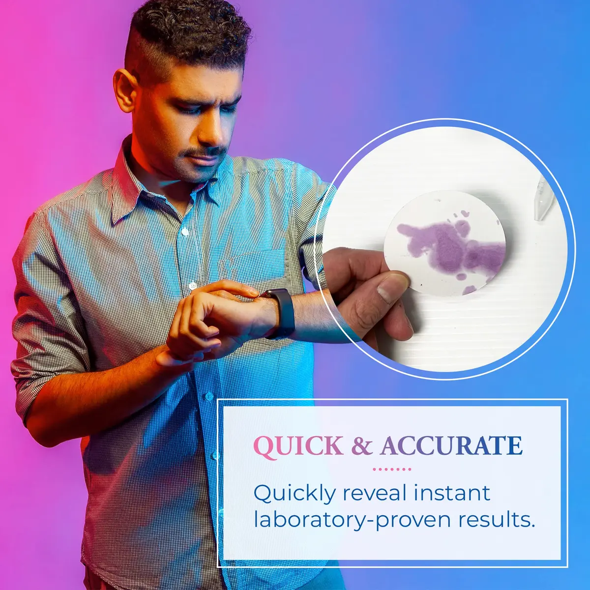 Checkmate Infidelity Test Kit 10 Count | Rapid Semen Detection for Home Use - view 4