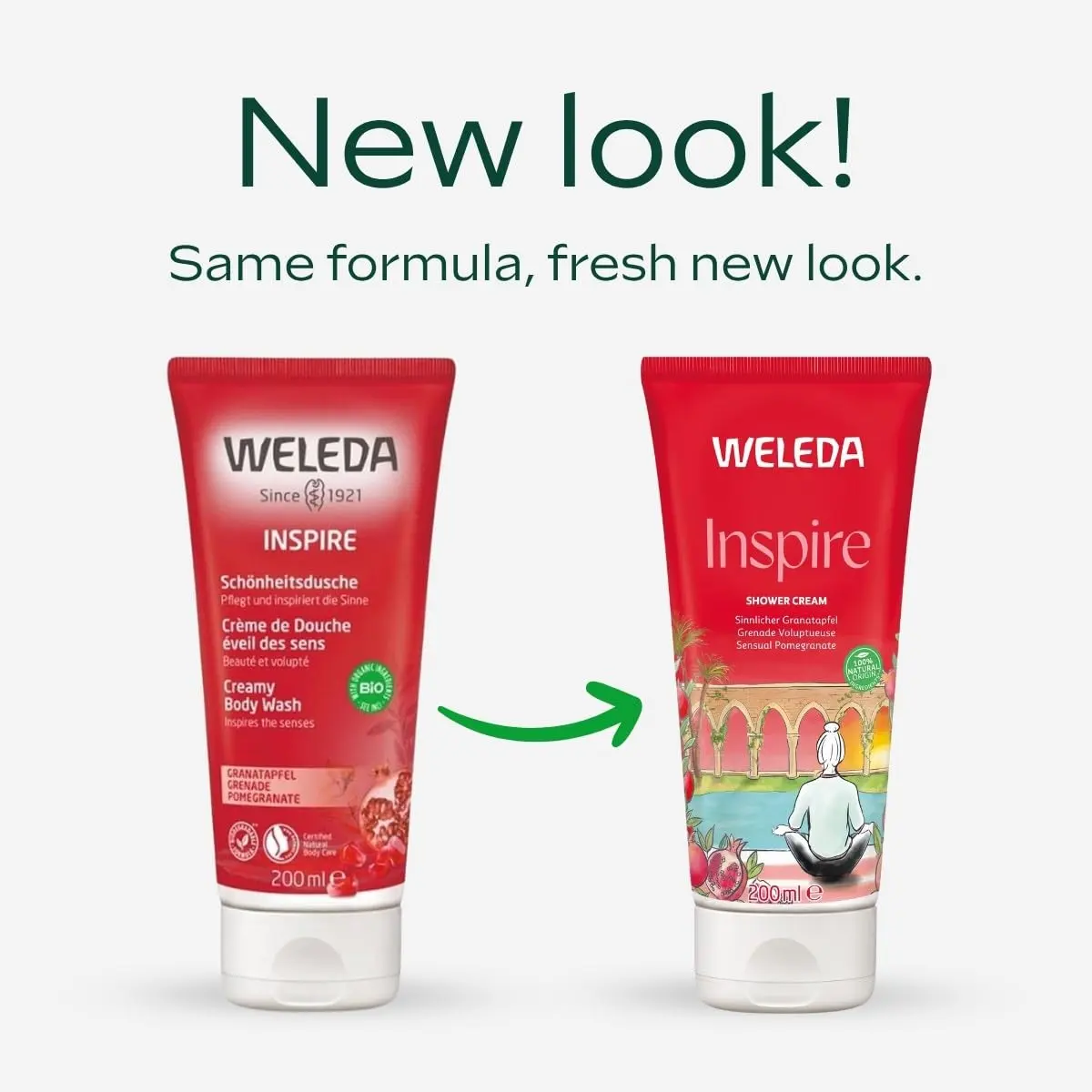 Weleda Replenishing Pomegranate Body Wash 6.8 Fl Oz | Gentle Plant Rich Cleanser for Soft Skin - view 5