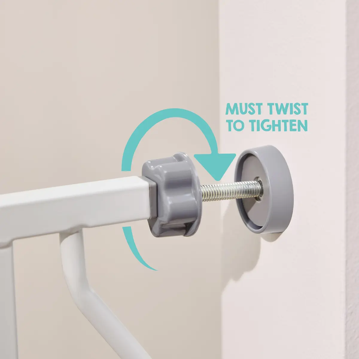 Regalo Safety 29"-49" Extra Wide Baby Gate for Doorways & Stairs | Adjustable & Secure - view 5