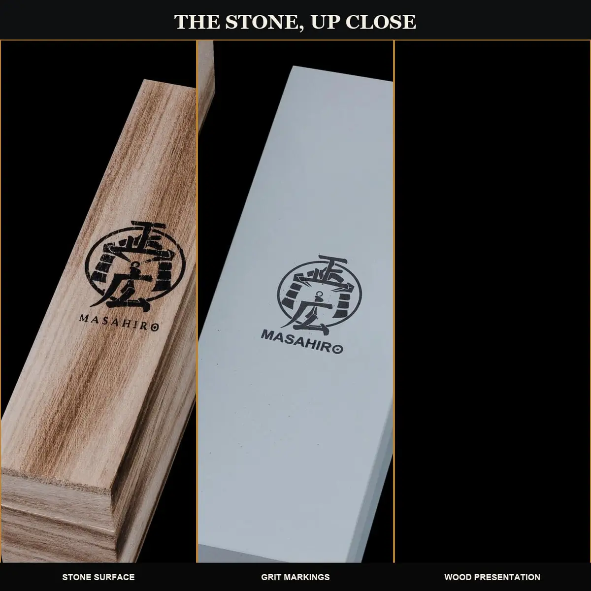 HMS 400/1000 Grit Dual-Sided Whetstone, 7-Inch Sharpening Stone | Coarse to Fine Edge Restoration - view 7