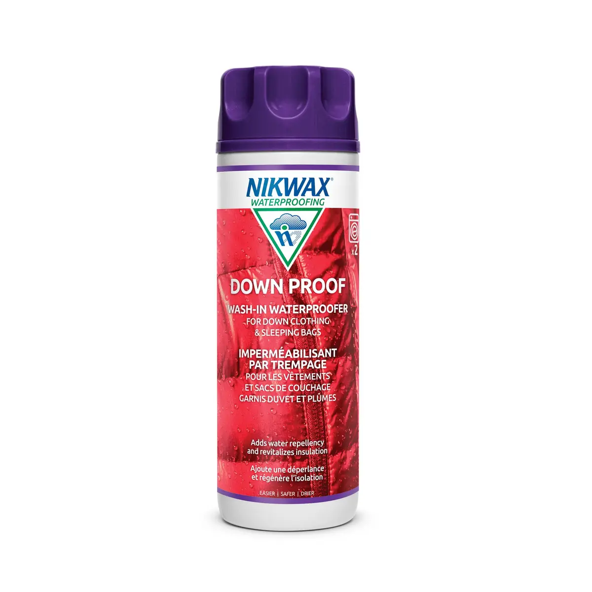 Nikwax Down Proof Wash-in Waterproofing 300ml (10.14 Fl Oz) | Restores DWR for Down Gear - main product image