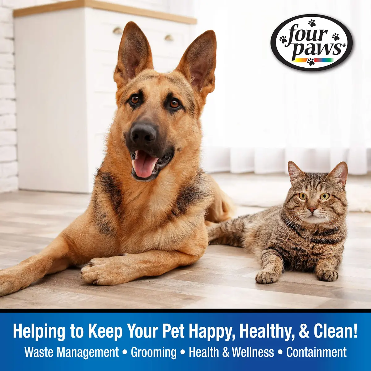 Four Paws Keep Off! Pet Repellent Spray for Outdoors & Indoors, Dog & Cat Chew & Scratch Deterrent, 296ml (10 fl oz) - view 5