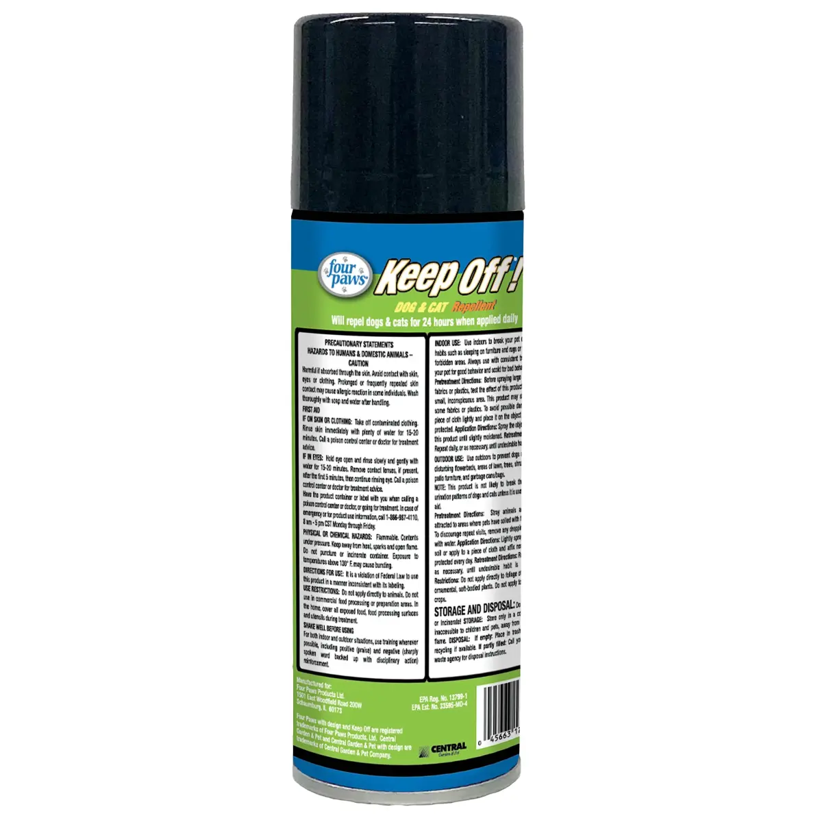 Four Paws Keep Off! Pet Repellent Spray for Outdoors & Indoors, Dog & Cat Chew & Scratch Deterrent, 296ml (10 fl oz) - view 6
