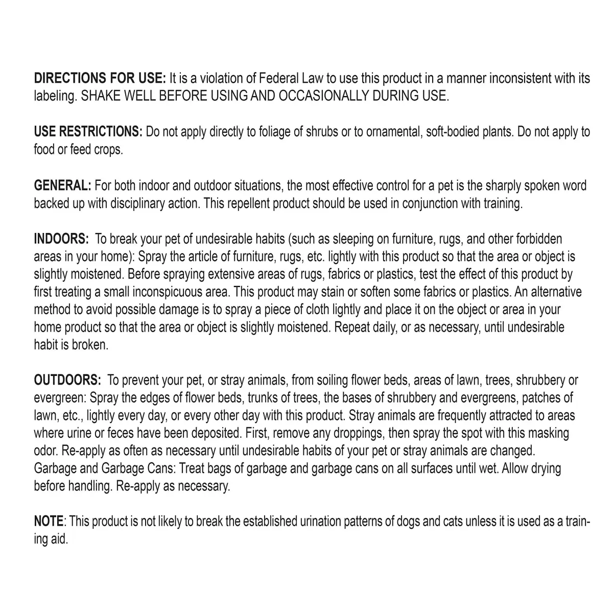 Four Paws Keep Off! Pet Repellent Spray for Outdoors & Indoors, Dog & Cat Chew & Scratch Deterrent, 296ml (10 fl oz) - view 4