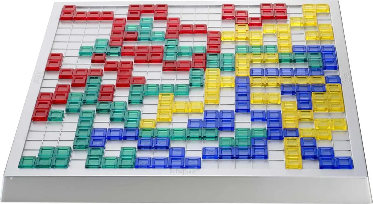 Mattel Games Blokus XL Board Game | Oversized Pieces for Easy Grip & Strategy (2-4 Players) - view 5