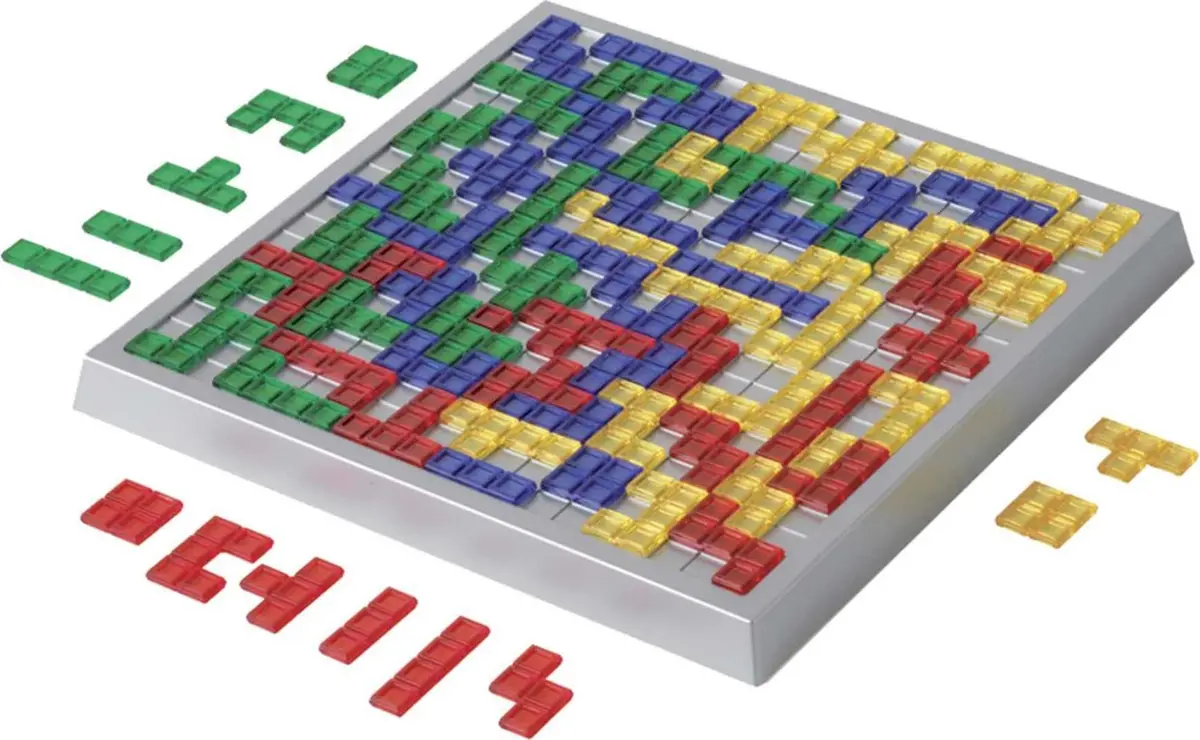 Mattel Games Blokus XL Board Game | Oversized Pieces for Easy Grip & Strategy (2-4 Players) - view 6