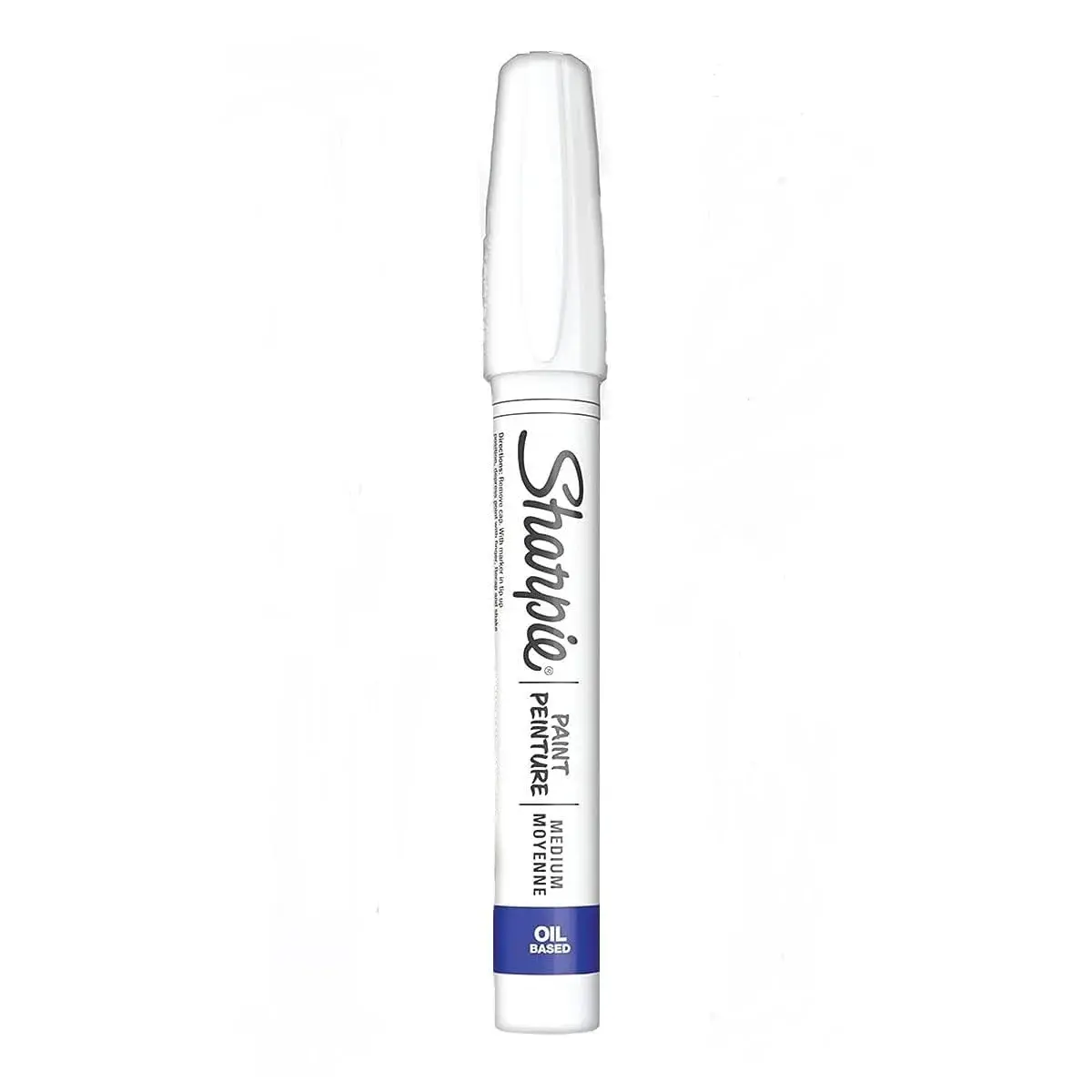 Sharpie Oil-Based Paint Marker, Medium Point, White, 1-Count | AP Certified Non-Toxic - view 2