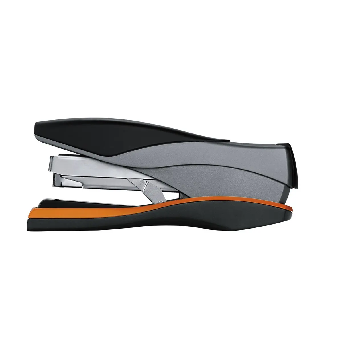 Swingline Stapler 40 Sheet Capacity Optima 40 Jam Free Soft Grip Orange and Gray | Reduced Effort Desktop Stapler - view 7