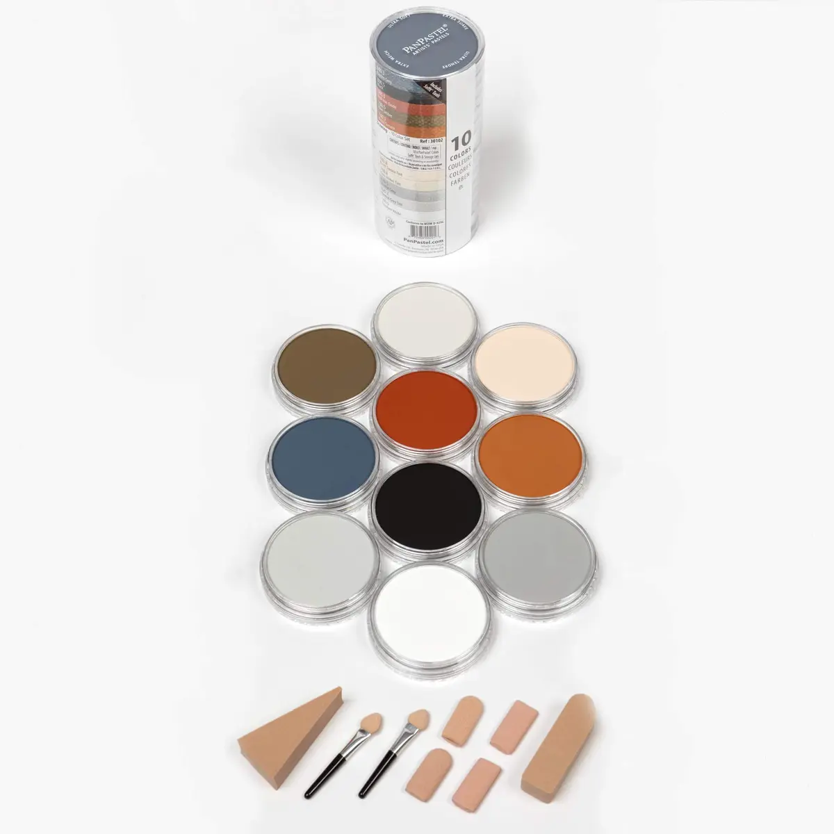 PanPastel Artist Pastels Drawing Set 10 Color | Professional Artist Pastels Unique Pan Format - view 2