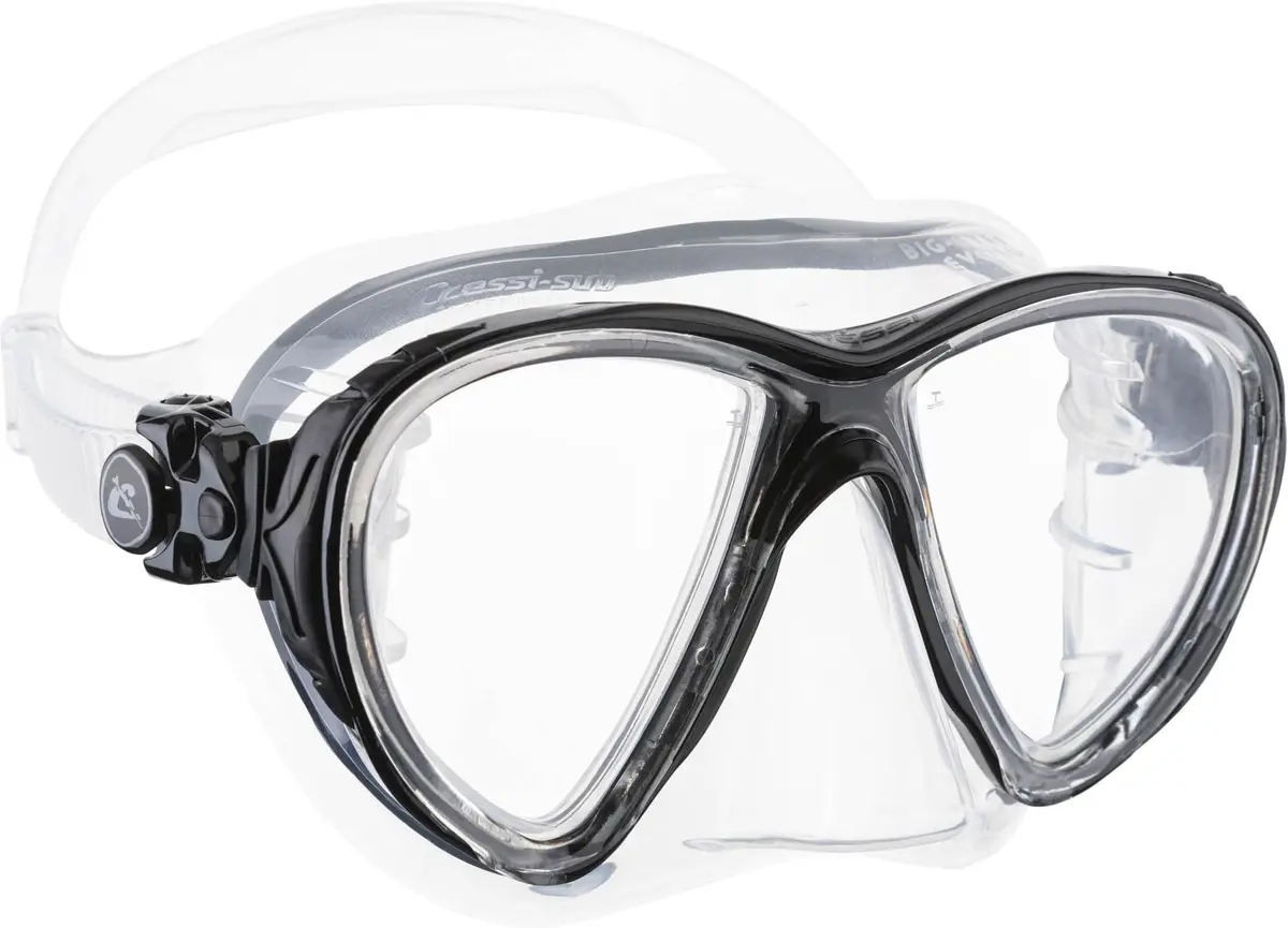 Cressi Big Eyes Evolution Dive Mask | Unprecedented Comfort & Visibility (70-120 chars) - view 2